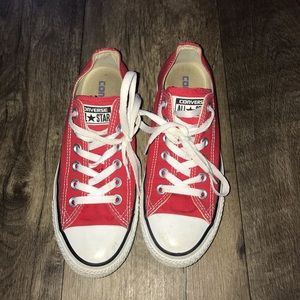 red low top converse